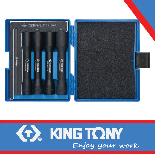 1/2″ LONG DAMAGED NUT REMOVER SOCKET SET 5PCS