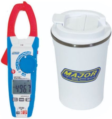 1000A AC/DC TRMS Clamp Meter - Major Tech