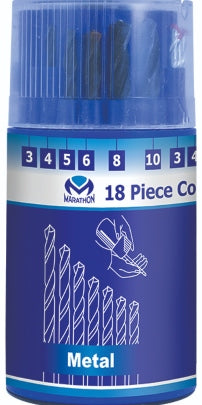 18Pc Drill Set (3,4,5,6,8,10)*3pc