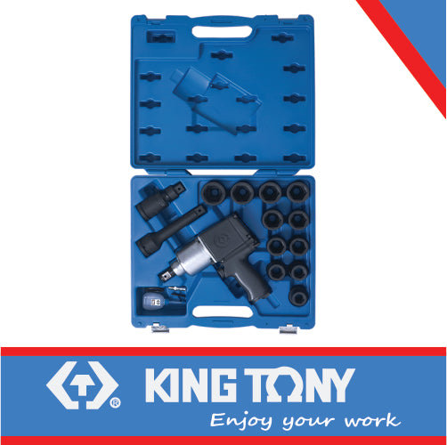 3/4″ IMPACT SOCKET AND WRENCH SET 18PCS