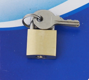 30mm Brass Cylinder Padlock