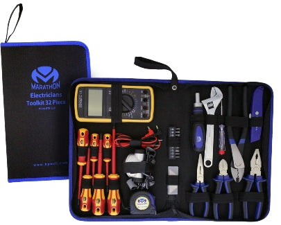 36 Piece Electricians Toolkit in Zip-up bag