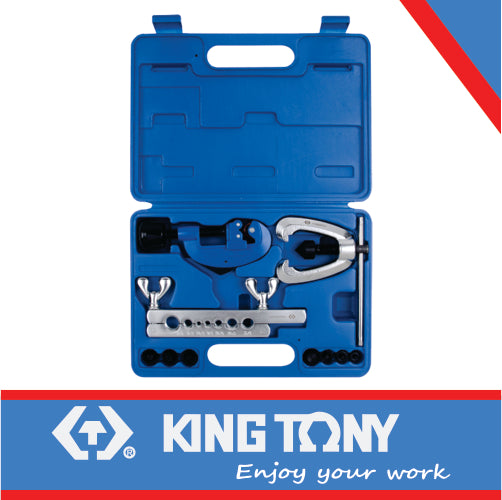 45°FLARING TOOL SET 10PC. (IMPERIAL)