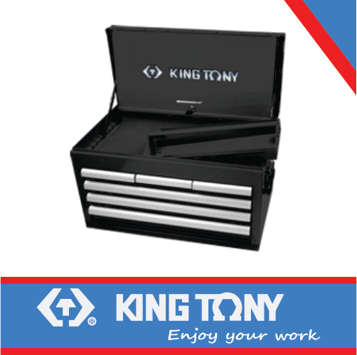 5 DRAWER BALL BEARING SLIDES TYPE TOOL CHEST(BLACK)