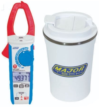 600A AC TRMS Clamp Meter - Major Tech