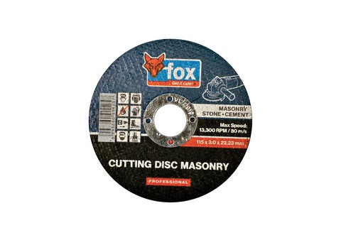 ABR FOX CUT MASONRY 115X3.0MM PRO