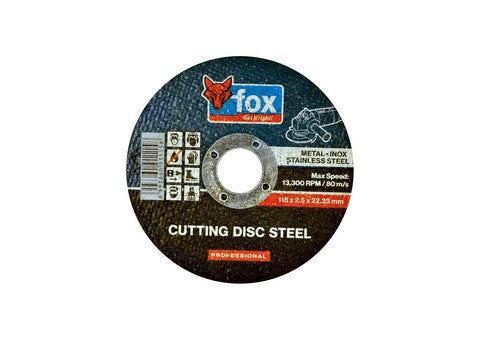 ABR FOX CUT S/STEEL 115X2.5MM PRO