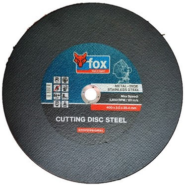 ABR FOX CUT S/STEEL 400X3.0MM PRO