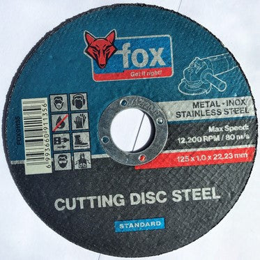 ABR FOX CUT STEEL 125X1.0MM STD