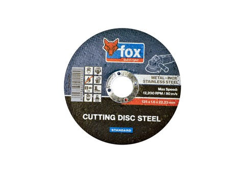 ABR FOX CUT STEEL 125X1.6MM STD
