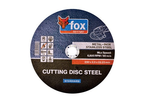 ABR FOX CUT STEEL 230X2.5MM STD