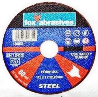 ABR FOX CUTOFF STEEL 115X1.0MM PRO