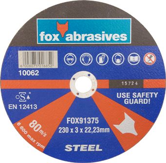 ABR FOX CUTOFF STEEL 230X3.0MM