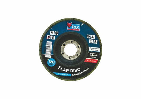 ABR FOX F/DISC 115MM ALU/OXIDE 120G STD