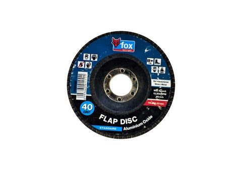 ABR FOX F/DISC 115MM ALU/OXIDE 40G STD