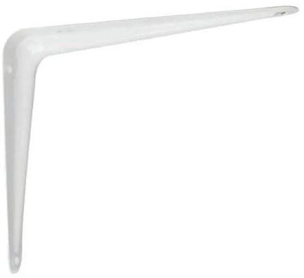 ABS BRACKET SHELF WHI.100X125MM 10PR