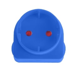 ADAPTOR SCHUKO BLUE E/MATE