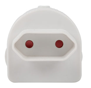 ADAPTOR SINGLE EURO WHITE E/MATE