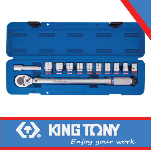 ADJUSTABLE TORQUE WRENCH SET 12PC