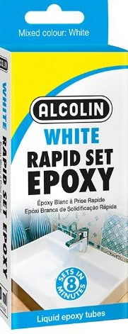ALCOLIN EPOXY LIQ RAPID SET STEEL 2X20ML