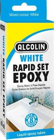 ALCOLIN EPOXY LIQ RAPID SET WHITE 2X20ML