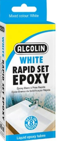 ALCOLIN EPOXY PUTTY WHITE 2 X 60GR