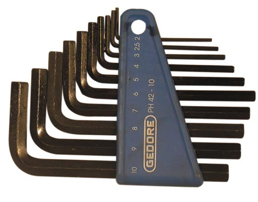 ALLENKEY GEDORE SET 2-10 PH42/10 6349052