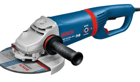 Angle Grinder 2400 W, M14, 230mm (9 inches), run-out break