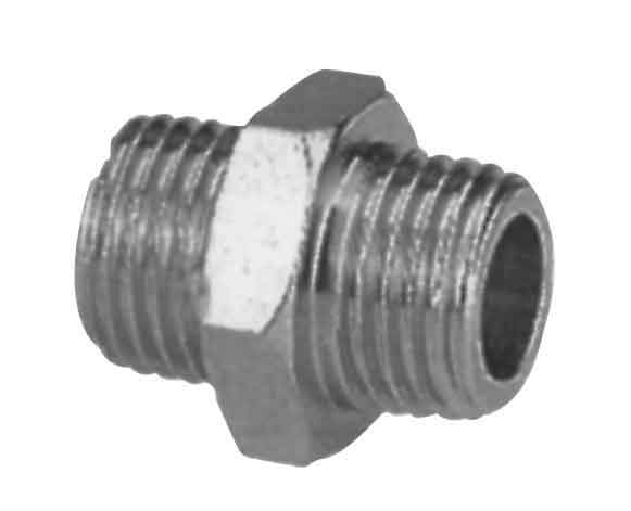 ANI NIPPLE DOUBLE 1/4X1/4"MALE 33/904