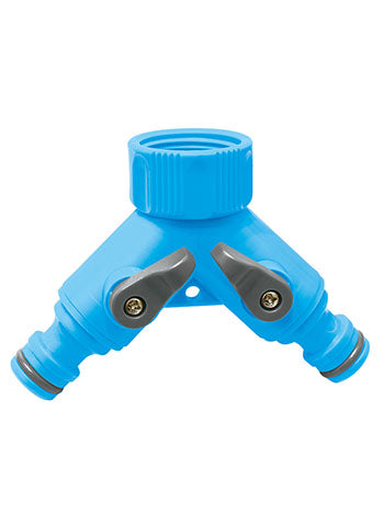 AQUA DUAL OUTLET TAP CONNECTOR