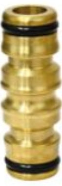 AQUA FITT BRASS 2-WAY CONNECTOR