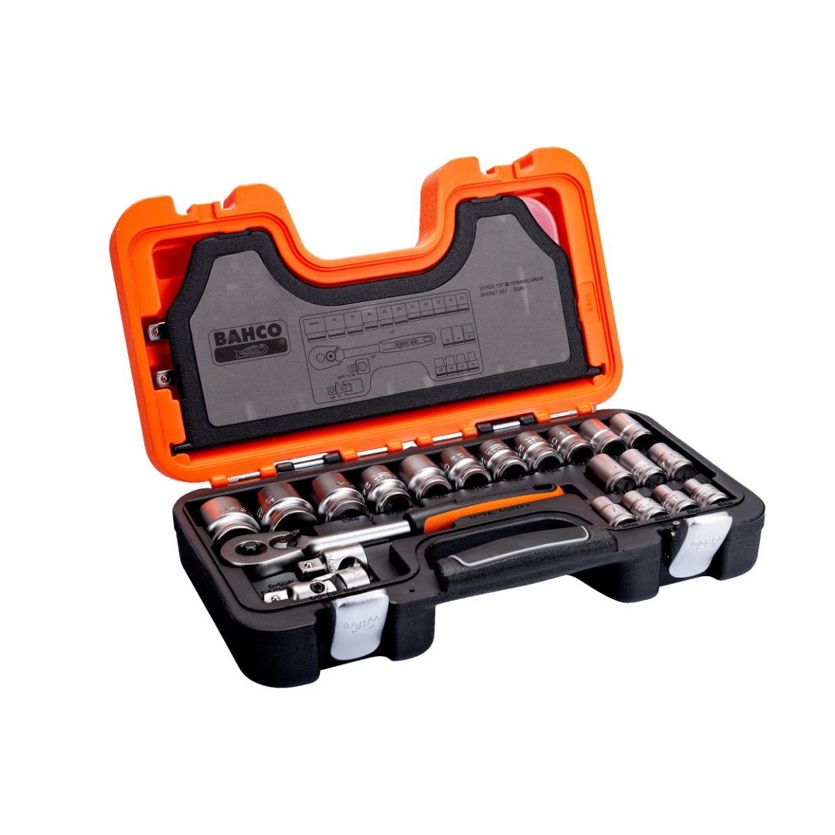 Bahco 24-Piece 1/2" Socket Set | S240