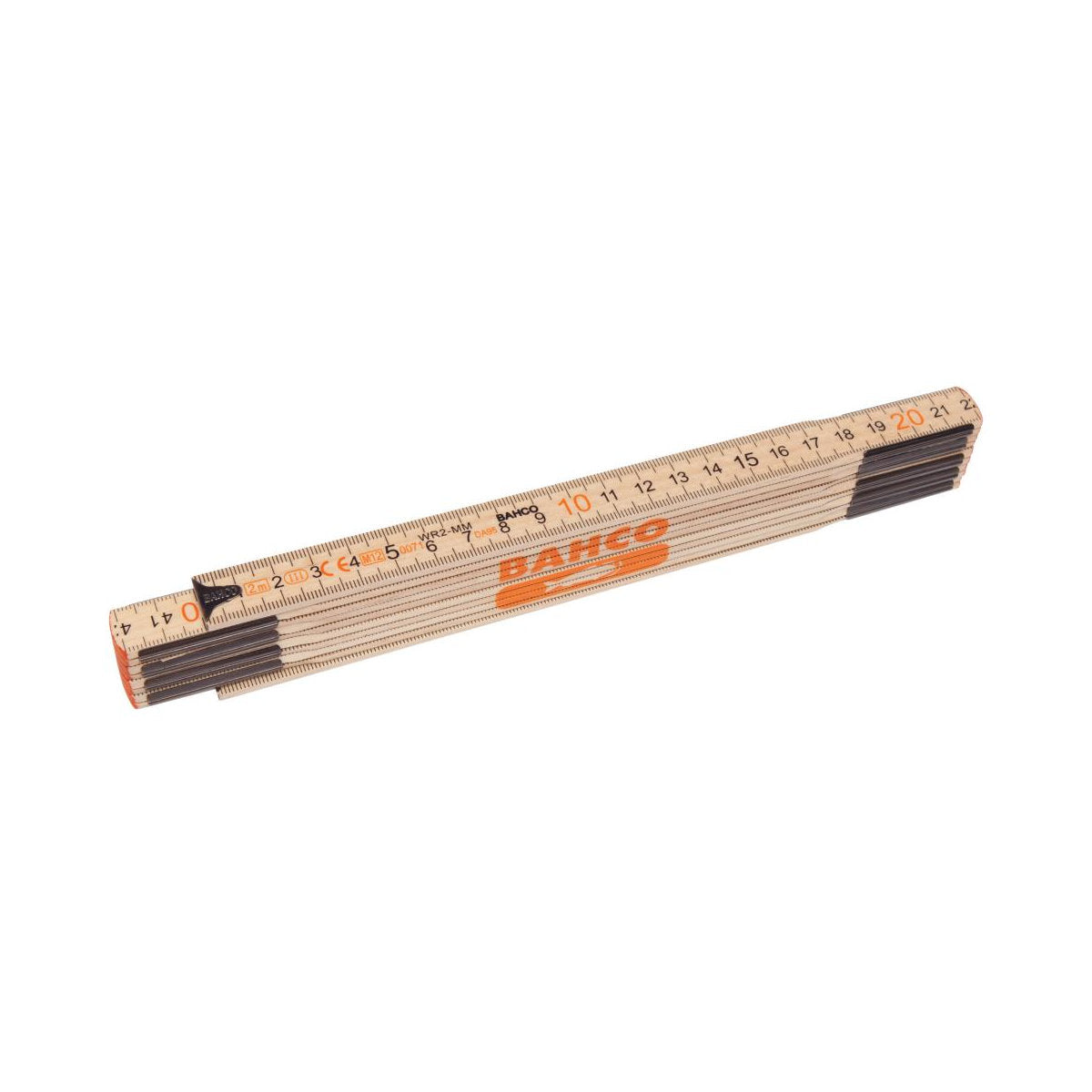 Bahco Wooden Folding Rules 2 m | WR2-MM