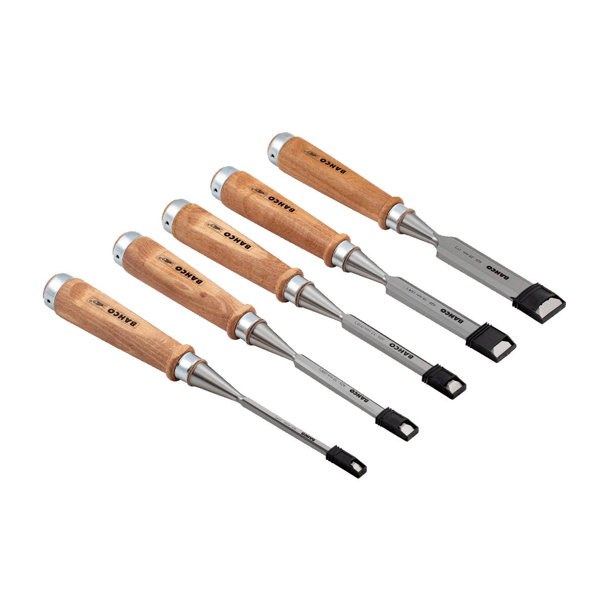 Bahco Wooden-Handle Chisel Set 5pc | 425-082