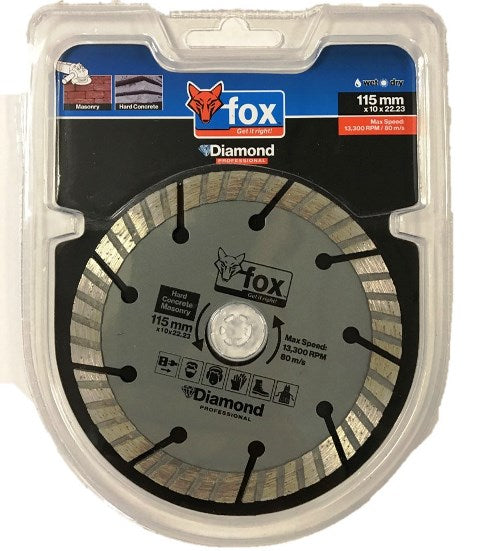 BLADE FOX DIAM CURVED 115MM PRO