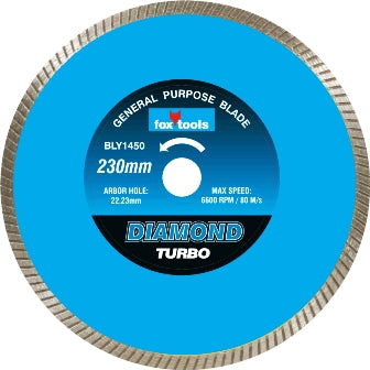 BLADE FOX DIAM TURBO MARBLE 230MM