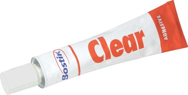 BOSTIK ADHESIVE CLEAR 25ML BLIST (12)