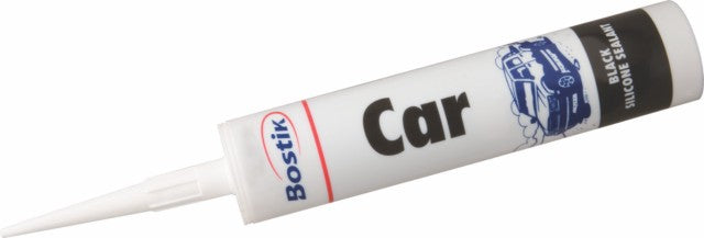 BOSTIK SILICONE CAR 280ML BLACK (12)