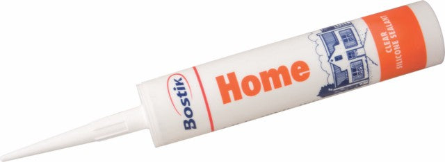 BOSTIK SILICONE HOME 280ML CLEAR (12)