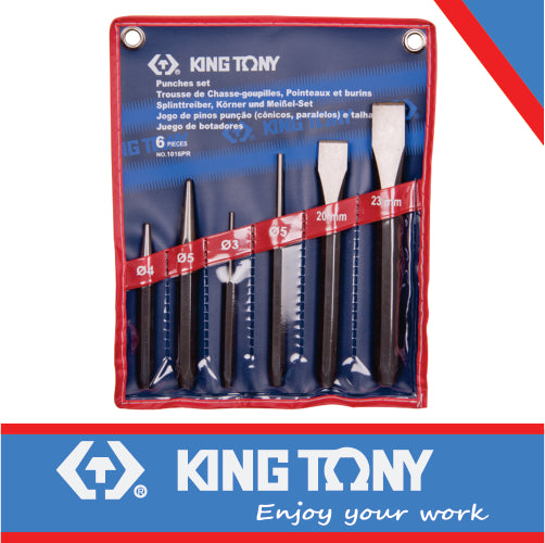 CHISEL & PUNCH SET – 6PCS