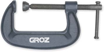 CLAMP GROZ G RIBBED 200MM GCL-13D/200