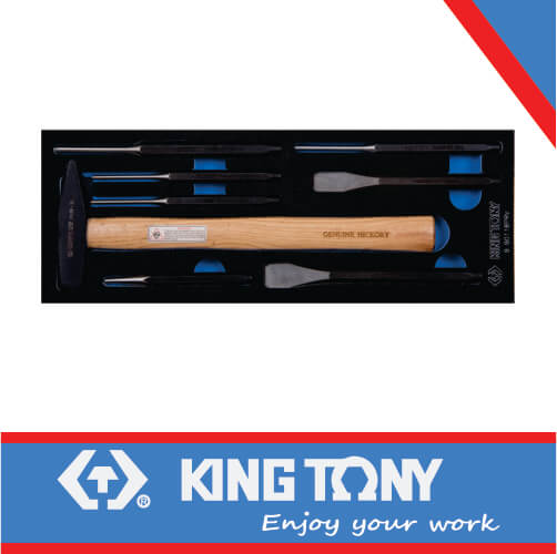 COMBINATION SET HAMMER + CHISELS EVA FOAM