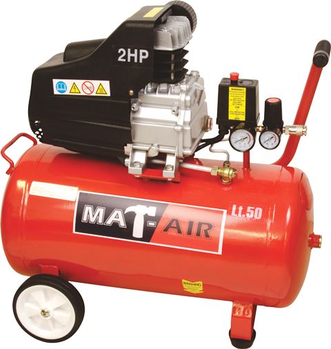 COMPRESSOR, MATAIR, 1.5KW/2HP, 50L, 220V, DD