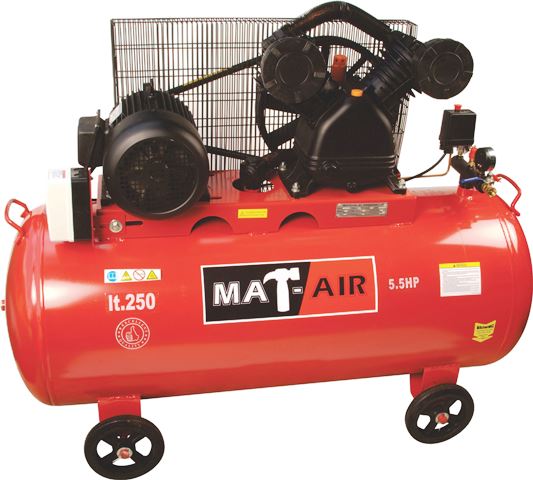 COMPRESSOR, MATAIR, 4KW/5.5HP, 225L, 380V, BD