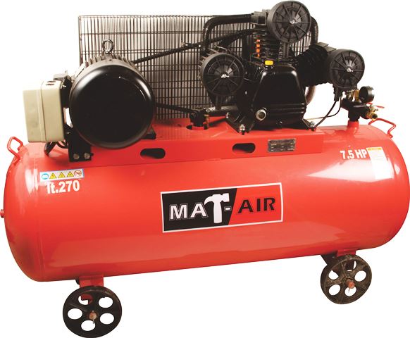 COMPRESSOR, MATAIR, 5.5KW/7.5HP, 225L, 380V
