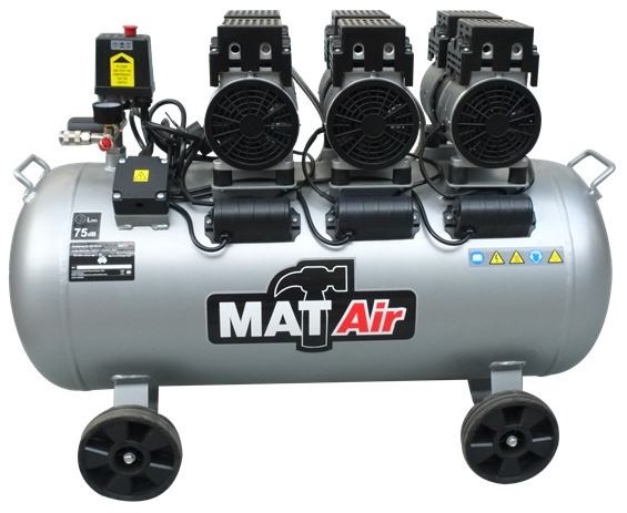 COMPRESSOR, MATAIR, 50LT, OIL, LESS, SILENT