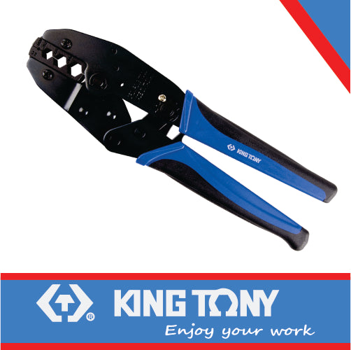 CRIMPING TOOL RATCHET TYPE INSULATED