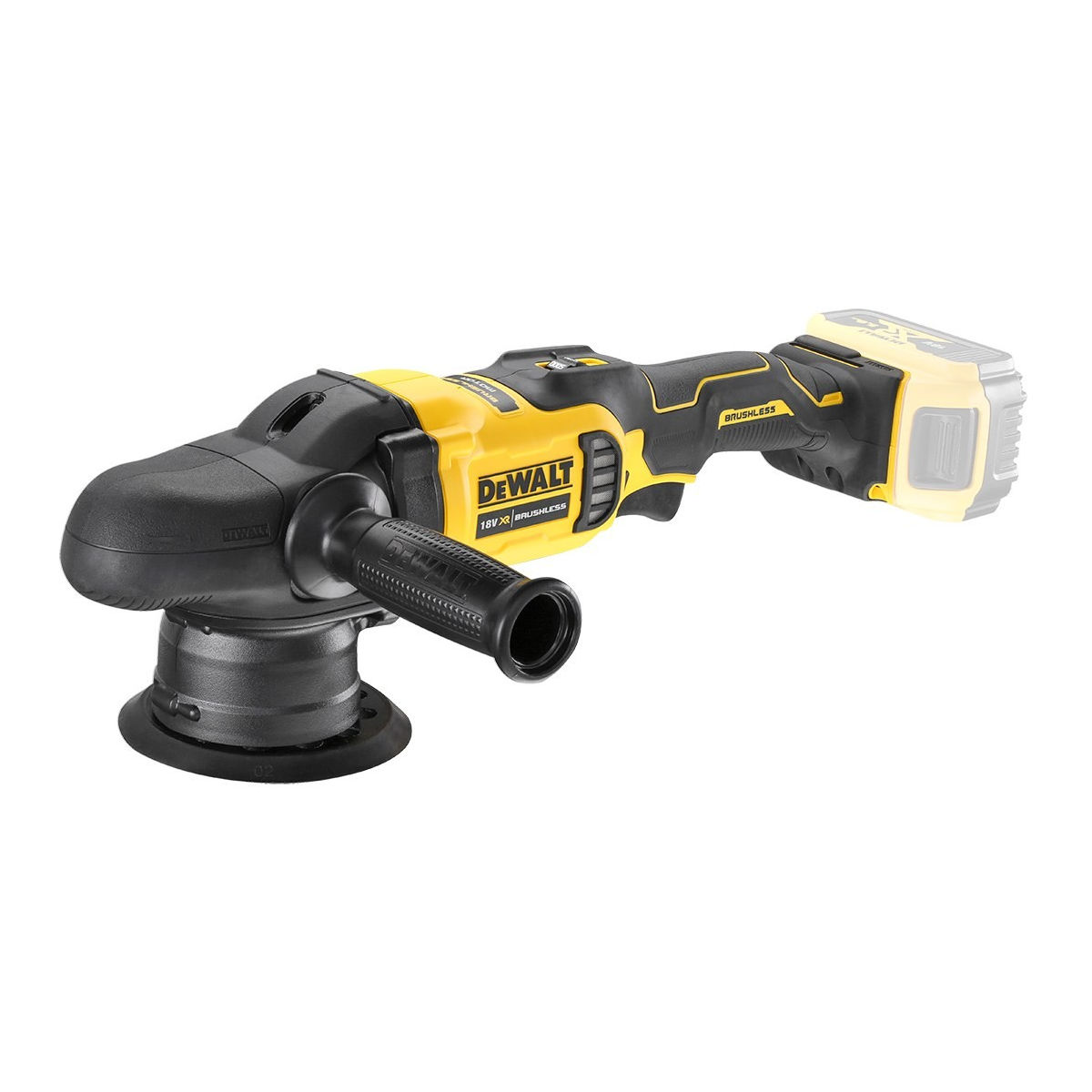 DEWALT 18V Brushless 125mm Polisher (Bare) | DCM848N