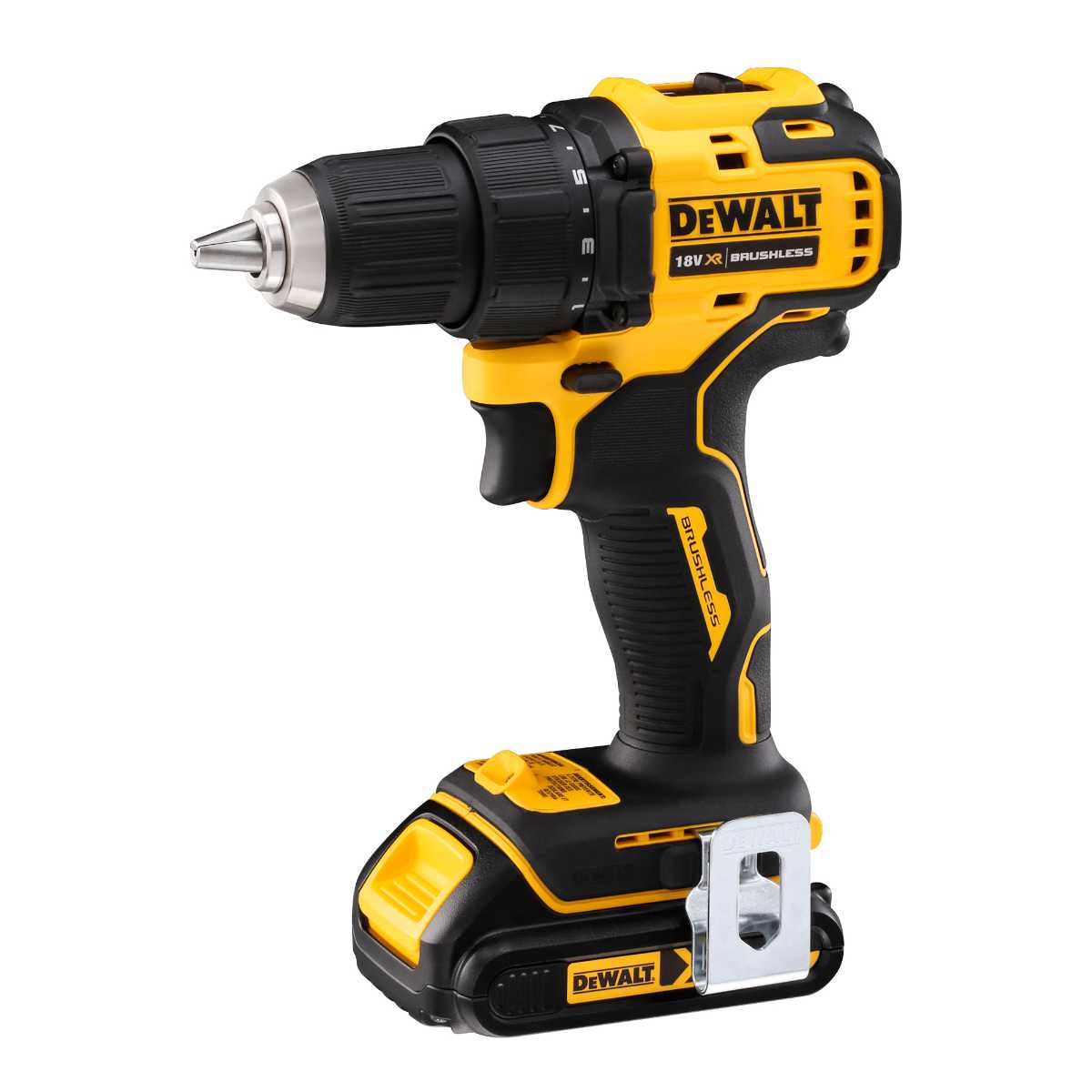 DEWALT 18V Ultra Compact Brushless Drill Driver | DCD708S2T