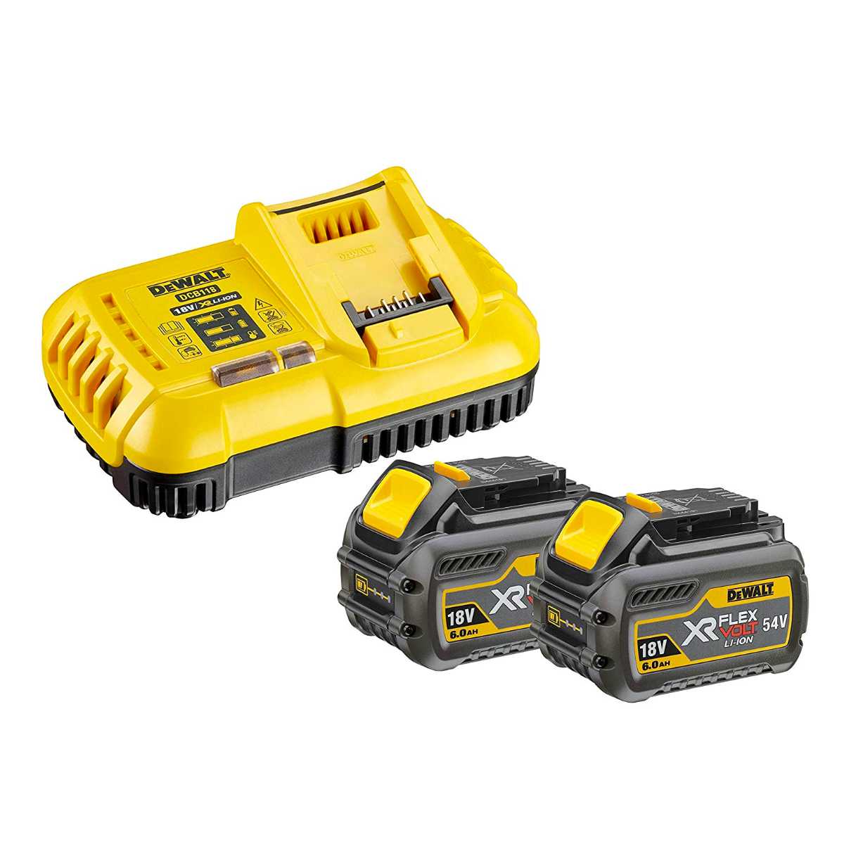 DEWALT 54V Battery Kits 6Ah | DCB118T2